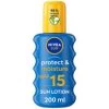 Nivea Sun Protect & Moisture Sun Spray Spf 15 200ml -Health And Beauty Stores 274620 nivea sun protect and moisture spf15 sun lotion spray 200ml