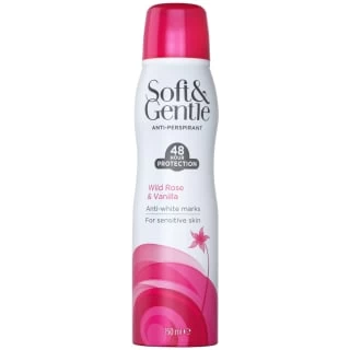 Soft & Gentle Anti-Perspirant 150ml - Wild Rose & Vanilla 3 Soft & Gentle Anti-Perspirant 150ml - Wild Rose & Vanilla