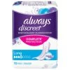 Always® Always Discreet Long Pads 10pk