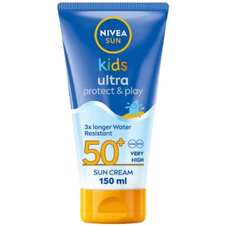 Nivea Kids Ultra Protect & Play Sun Cream Spf 50+ 150ml 3 Nivea Kids Ultra Protect & Play Sun Cream Spf 50+ 150ml