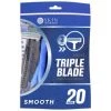 Skin Techniques Triple Blade Mens Disposable Razors 20pk 2 Skin Techniques Triple Blade Mens Disposable Razors 20pk -Health And Beauty Stores 311286 20pk extra value razors