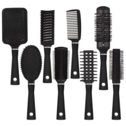 Style Studio Cushion Paddle Brush -Health And Beauty Stores 321019 style studio brush black main
