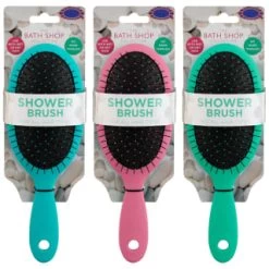 B&M Shower Brush - Blue -Health And Beauty Stores 321021 shower brush group