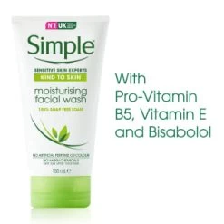 Simple Moisturising Face Wash 150ml -Health And Beauty Stores 325288 simple moisturising face wash 150ml