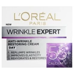 L'Oreal Paris Wrinkle Expert Anti-Wrinkle Day Cream 55 + 50ml -Health And Beauty Stores 330165 loreal paris anti wrinkle hydrating cream 55plus