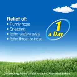 B&M Clarityn Allergy Relief Tablets 7pk -Health And Beauty Stores 330737 clarityn allergy 10mg 7 tablets 3