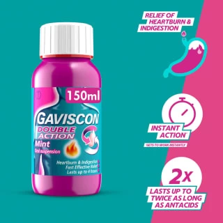 Gaviscon Double Action 150ml 6 Gaviscon Double Action 150ml - Image 4