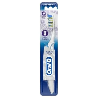 Oral B Oral-B Pulsar 3D White Luxe Toothbrush 2 Oral B Oral-B Pulsar 3D White Luxe Toothbrush