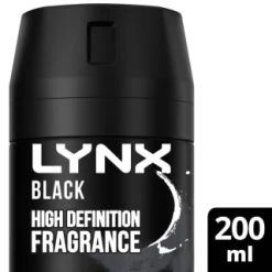 Health And Beauty Stores -Health And Beauty Stores 332835 lynx black body spray 200ml 2