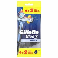 Gillette® Gillette Blue Smooth Razors 6pk