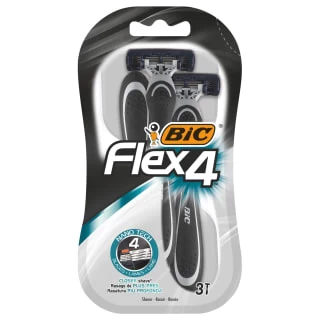 BIC Flex 4 Disposable Razors 3pk 3 BIC Flex 4 Disposable Razors 3pk