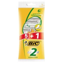 BIC 2 Sensitive Disposable Razors 6pk