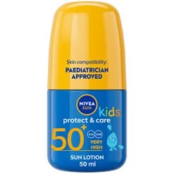 Nivea Kids Sun Lotion Roll On Spf 50 50ml