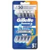 Gillette® Gillette Sensor 3 Comfort Razors 5pk -Health And Beauty Stores 340344 gillette sensor 3 razors 5pk1