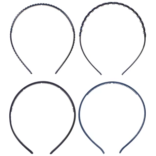 Ella School Hair Accessories - Assorted Headbands (Blue) 4 Ella School Hair Accessories - Assorted Headbands (Blue) - Image 2