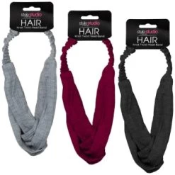 Style Studio Jersey Twist Headband - Pink 8 Style Studio Jersey Twist Headband - Pink -Health And Beauty Stores 346013 jersey twist headband group