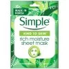Simple Rich Moisture Sheet Mask 2 Simple Rich Moisture Sheet Mask -Health And Beauty Stores 346059 simple rich moisture sheet mask