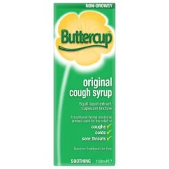 B&M Buttercup Original Cough Syrup 150ml