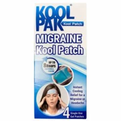 B&M Koolpak Migraine Kool Patch 4pk