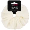 Style Studio Hair Scrunchy - Cream Plisse