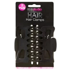 Style Studio Hair Clamps 2pk