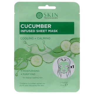 Skin Techniques Cucumber Sheet Mask 3 Skin Techniques Cucumber Sheet Mask