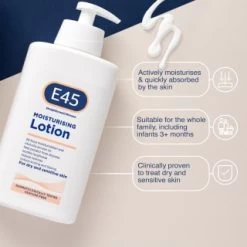 E45 Moisturising Lotion 500ml 13 E45 Moisturising Lotion 500ml -Health And Beauty Stores 359832 e45 moisturising lotion 500ml1