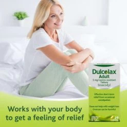 B&M Dulcolax Adult 5mg Gastro-Resistant Tablets 20pk -Health And Beauty Stores 367925 20pk dulcolax adult 5mg gastro resistant tablets 2