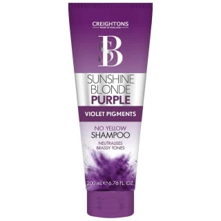 Creightons Sunshine Blonde Purple Shampoo 200ml 3 Creightons Sunshine Blonde Purple Shampoo 200ml