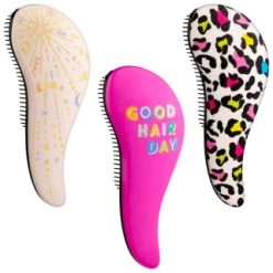 Style Studio Detangling Hair Brush - Leopard Print -Health And Beauty Stores 372073 print detangle hair brush group 2