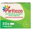 B&M Piriteze Hayfever & Allergy 10mg Tablets 30pk -Health And Beauty Stores 375340 piriteze hayfever and allergy tablets 30s