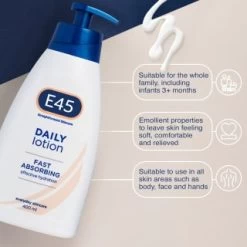 E45 Daily Lotion Skincare 400ml -Health And Beauty Stores 377296 e45 daily lotion 400ml 3