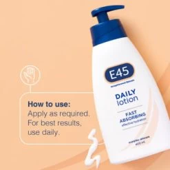 E45 Daily Lotion Skincare 400ml -Health And Beauty Stores 377296 e45 daily lotion 400ml 5