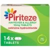 B&M Piriteze Hayfever & Allergy 10mg Tablets 14pk -Health And Beauty Stores 378094 piriteze hayfever and allergy tablets 14s