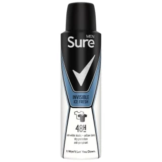 Sure Men 48H Anti-Perspirant 150ml - Invisible Ice Fresh 3 Sure Men 48H Anti-Perspirant 150ml - Invisible Ice Fresh