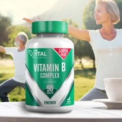 B&M Vital Vitamins Vitamin B Complex 90pk -Health And Beauty Stores 380969 vital vitamins vitamin b complex 90 tablets
