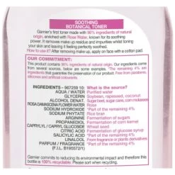 Garnier SkinActive Botanical Toner With Rose Water 200ml 7 Garnier SkinActive Botanical Toner With Rose Water 200ml -Health And Beauty Stores 382686 garnier skinactive toner with rose water 200ml 3
