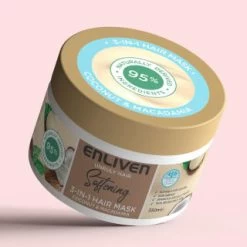 Enliven Softening 3-in-1 Hair Mask 350ml - Coconut & Macadamia 7 Enliven Softening 3-in-1 Hair Mask 350ml - Coconut & Macadamia -Health And Beauty Stores 384889 enliven mask 350ml coconut macadamia