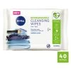Nivea Biodegradable Cleansing Wipes 40pk 2 Nivea Biodegradable Cleansing Wipes 40pk -Health And Beauty Stores 385416 nivea cleansing wipes normal skin 40pk