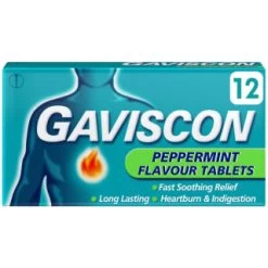 Gaviscon Peppermint Flavour Tablets
