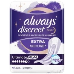 Always® Always Discreet Pads Extra Secure 16pk - Ultimate Night