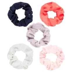 Style Studio Hair Scrunchies 5pk - Gold Stars 11 Style Studio Hair Scrunchies 5pk - Gold Stars -Health And Beauty Stores 390087 5pk style studio hair scrunchies stars 2