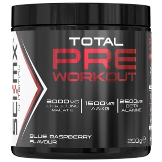 Sci-Mx Total Pre-Workout Formula 200g - Blue Raspberry 3 Sci-Mx Total Pre-Workout Formula 200g - Blue Raspberry