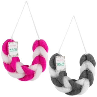 B&M The Bath Shop Collection Back Polisher - Pink & White 6 B&M The Bath Shop Collection Back Polisher - Pink & White - Image 4