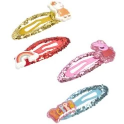 Peppa Pig Hair Clips 4pk -Health And Beauty Stores 396081 peppa pig hair accessories 4 pack clips 2