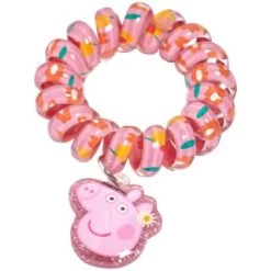 Peppa Pig Charm Spirals 6pk -Health And Beauty Stores 396116 peppa pig hair accessories 6 pack charm spirals 3