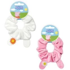 Peppa Pig Scrunchie - Pink -Health And Beauty Stores 396124 peppa pig hair accessories scrunchies group