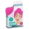 Microfibre Hair Wrap - Pink