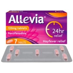 B&M Allevia 120mg Fexofenadine Tablets 7pk