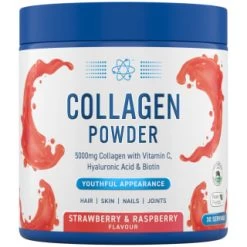 B&M Collagen Powder 165g - Strawberry & Raspberry